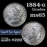 1884-o Morgan Dollar $1 Grades GEM Unc