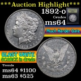 ***Auction Highlight*** 1892-o Morgan Dollar $1 Graded Choice Unc by USCG (fc)