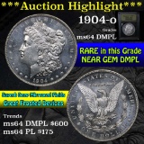 ***Auction Highlight*** 1904-o Morgan Dollar $1 Graded Choice Unc DMPL By USCG (fc)