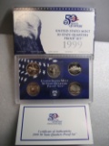 1999 United States Mint 50 Quarters Proof Set