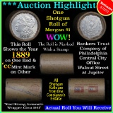 ***Auction Highlight*** Morgan dollar roll ends 1889 & 'cc', Better than average circ (fc)