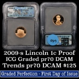 2009-s Bronze Proof Early Childhood Lincoln Cent 1c Graded pr70 DCAM by ICG