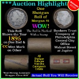 ***Auction Highlight*** Morgan dollar roll ends 1895 & 'cc', Better than average circ (fc)