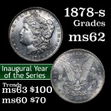 1878-s Morgan Dollar $1 Grades Select Unc