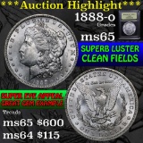 ***Auction Highlight*** 1888-o Morgan Dollar $1 Graded GEM Unc By USCG (fc)