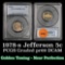 PCGS 1978-s Jefferson Nickel 5c Graded Gem++ Proof Deep Cameo By PCGS