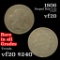 1806 Draped Bust Half Cent 1/2c Grades vf, very fine (fc)
