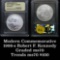 1998S Robert Kennedy Modern Commem Dollar $1 Graded ms70, Perfection By USCG