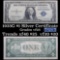 1935G $1 Blue Seal Silver Certificate Grades vf+