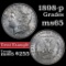 1898-p Morgan Dollar $1 Grades GEM Unc (fc)