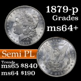 1879-p Morgan Dollar $1 Grades Choice+ Unc (fc)