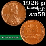1926-p Lincoln Cent 1c Grades Choice AU/BU Slider