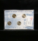 2005 American Bison Collection 5 Coin Set in Original Plastic Holder