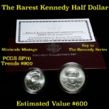 ***RARE 1998 US Mint Silver Uncirculated 2 pc. Kennedy Collector Set with Box  Modern Commem Dollar