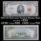 1963 $5 Red seal United States Note Grades vf++