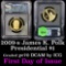 2009-s James K. Polk Presidential Dollar $1 Graded pr70 dcam By ICG