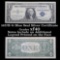 1957B $1 Blue Seal Silver Certificate Grades xf