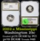 2002-s Mississippi Washington Quarter 25c Graded GEM++ Proof Deep Cameo By PCI