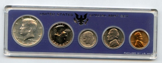 1966 Special Mint Set  40% Silver Half Dollar Special Mint Set