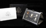 1992 United States Mint Premier Silver Proof Set in Display case Premier Silver Proof Set