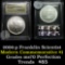 2006-P Ben Franklin Scientist Modern Commem Dollar $1 Graded ms70, Perfection By USCG
