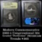 1989-S Congress Modern Commem Half Dollar 50c Graded ms70, Perfection By USCG