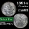 1891-s Morgan Dollar $1 Grades Select Unc