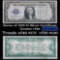 1928 $1 Blue Seal Silver Certificate Sigs Tate/Mellon Grades vf++