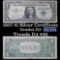 **Star Note  1957 $1 Blue Seal Silver Certificate Grades f, fine