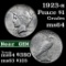 1923-s Peace Dollar $1 Grades Choice Unc