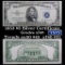 1953 $5 Blue Seal Silver certificate Grades xf+