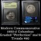 1992-d Columbus Quincentenary Commemorative Uncirculated 50c Graded GEM++