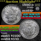 ***Auction Highlight*** 1890-o Morgan Dollar $1 Graded Choice+ Unc By USCG (fc)