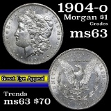 1904-o Morgan Dollar $1 Grades Select Unc