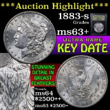 ***Auction Highlight*** 1883-s Morgan Dollar $1 Graded Select+ Unc by USCG (fc)