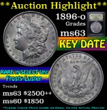 ***Auction Highlight*** 1896-o Morgan Dollar $1 Graded Select Unc by USCG (fc)