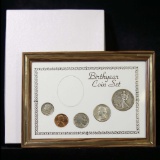 1936 BirthYear Coin Set in Frame