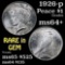 1926-p Peace Dollar $1 Grades Choice+ Unc