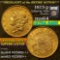 ***Auction Highlight*** 1873-p Gold Liberty Double Eagle $20 Graded Choice Unc By USCG (fc)