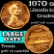 1970-s Large Date Lincoln Cent 1c Grades Gem++ Proof Red Cameo