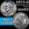 1973-d Eisenhower Dollar $1 Grades Select Unc