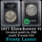 1977 Eisenhower Dollar $1 Graded GEM By INB