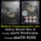 1991-1995-P WWII Modern Commem Half Dollar 50c Graded ms70, Perfection by USCG