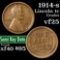 1914-s Lincoln Cent 1c Grades vf+