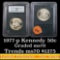 1977-p Kennedy Half Dollar 50c Graded GEM++ Perfection By INB