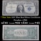 **Star Note  1957 $1 Blue Seal Silver Certificate Grades vf++