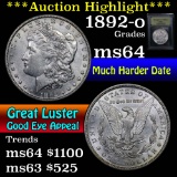 ***Auction Highlight*** 1892-o Morgan Dollar $1 Graded Choice Unc By USCG (fc)