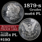 1879-s Morgan Dollar $1 Grades Choice Unc PL