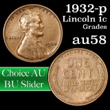 1932-p Lincoln Cent 1c Grades Choice AU/BU Slider