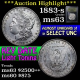 ***Auction Highlight*** 1883-s Morgan Dollar $1 Graded Select Unc By USCG (fc)